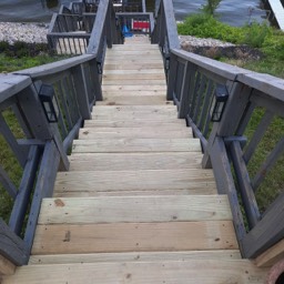 Ziptite Handyman deck and stair rebuilding